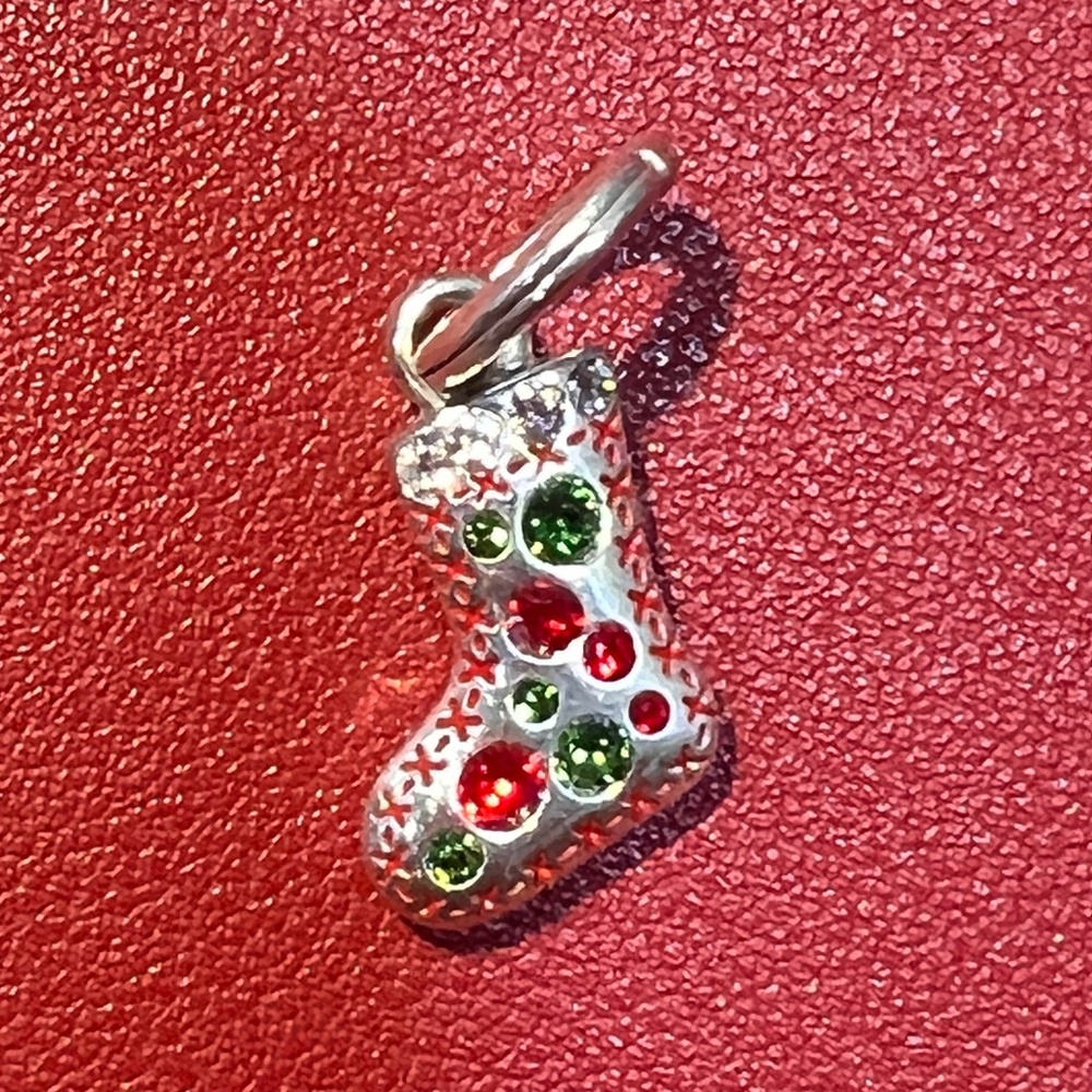 Brighton Christmas Stocking Dangle Charm